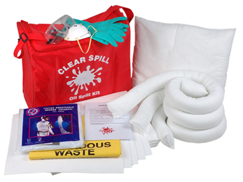 Clear Spill Deluxe Vehicle Oil Spill Kit - 62 Litre